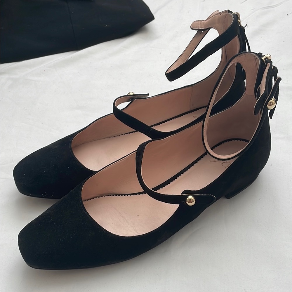 J. Crew Strap Ballerina Flats